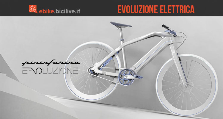 E-voluzione, la bici elettrica secondo Pininfarina