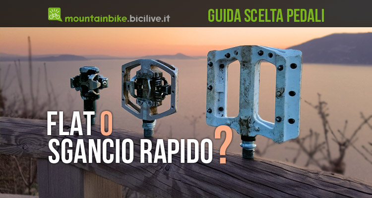 MTB: pedali flat o pedali a sgancio rapido? Una guida per scegliere