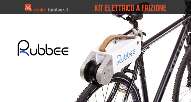 Rubbee, il kit di trasformazione elettrico a frizione per bici
