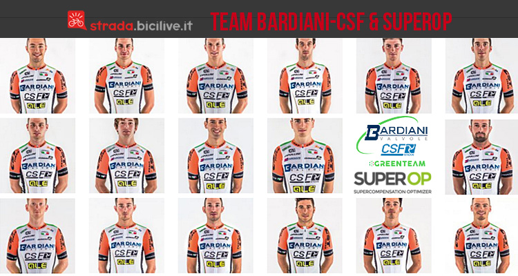 Il sistema di allenamento SuperOp con il team Bardiani-CSF