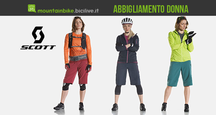 Scott abbigliamento mtb linea donna 2017 Contessa