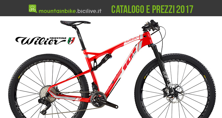 Catalogo e listino prezzi mtb Wilier 2017