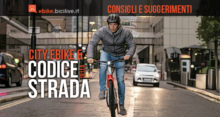 Le city bike a pedalata assistita e il Codice della Strada: consigli e suggerimenti
