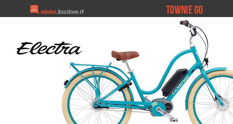 Townie Go, la balloon di Electra motorizzata Bosch