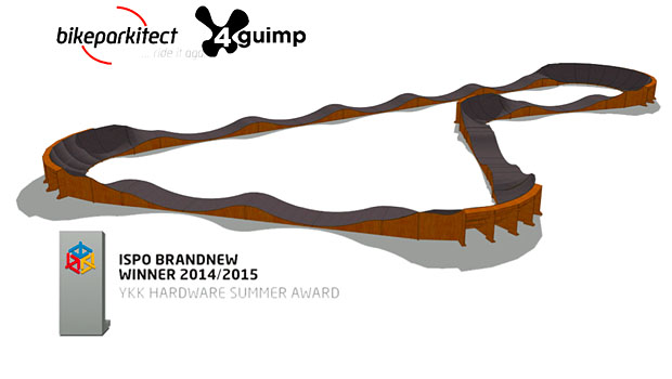 Pump track Bikeparkitect: premio ISPO Brand New Award