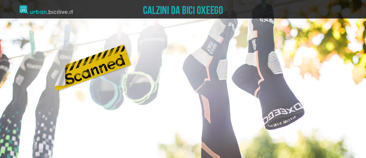 Test calzini da bici Oxeego