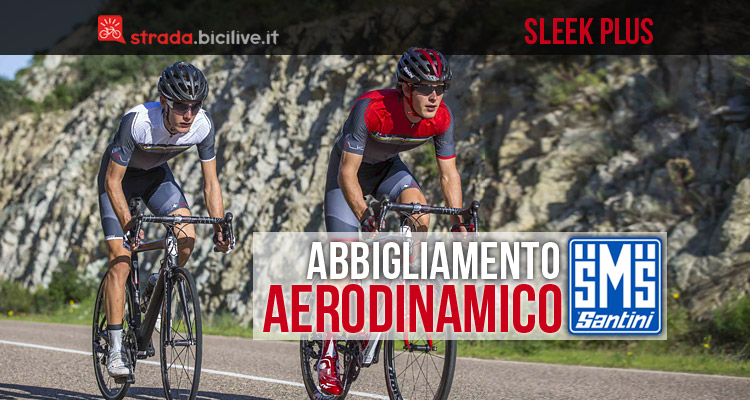 Sleek Plus: l’abbigliamento aerodinamico da ciclismo di Santini