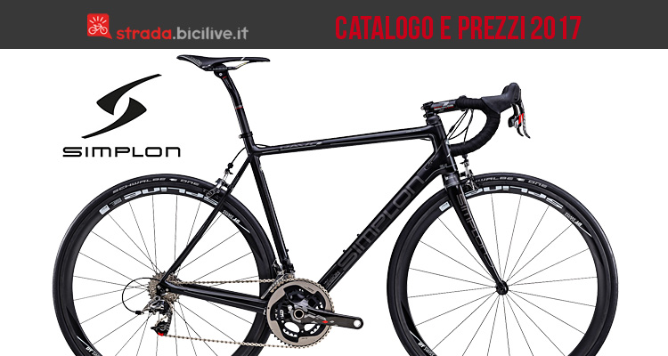 Simplon bici da strada: catalogo e listino prezzi 2017