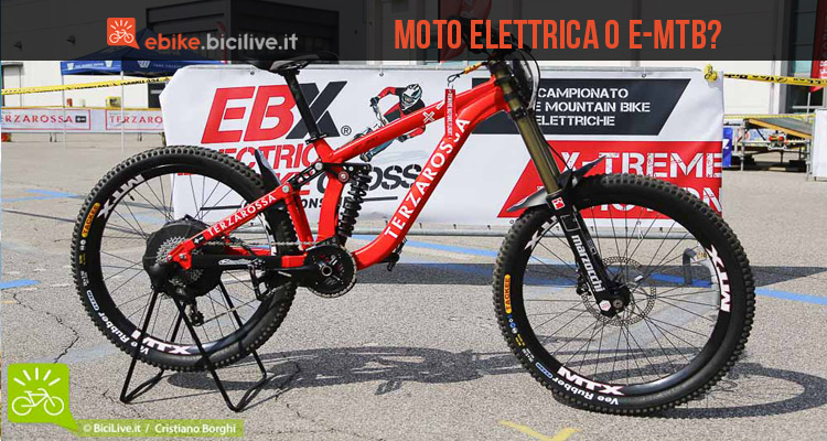 TERZAROSSA: moto elettrica o e-mtb?