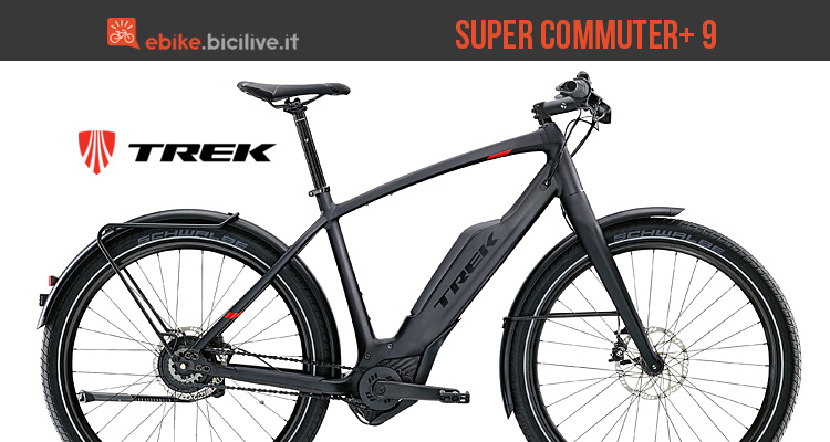Super Commuter+ 9,  la nuova urban ebike 27.5″ di Trek