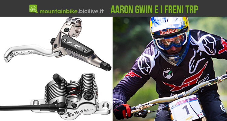 TRP “G-Spec”: i freni a disco per mountain bike sviluppati da Aaron Gwin