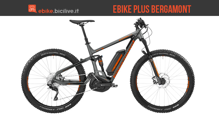 e-MTB Bergamont E-Contrail 6.0 Plus, ruote da 27.5″ o 29″ a seconda dei percorsi