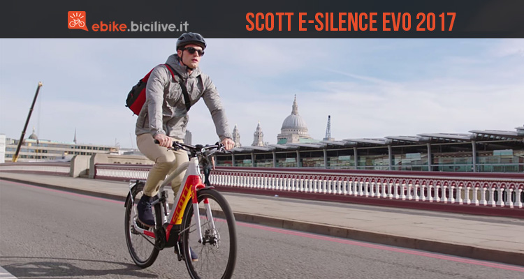 Scott E-Silence Evo 2017 motore Brose: un’ebike di design studiata per la città
