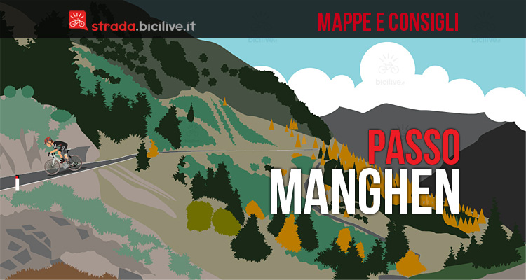 Passo Manghen in bici da corsa: mappe e consigli su come affrontarlo