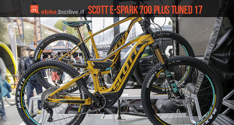 Scott E-Spark 700 Plus Tuned 2017, candidata a migliore ebike 2017