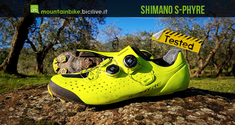 Test scarpe spd Shimano XC9, doppio Boa e suola Michelin