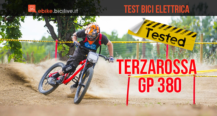 Test Terzarossa GP 380, e-mtb con motore nel mozzo e acceleratore