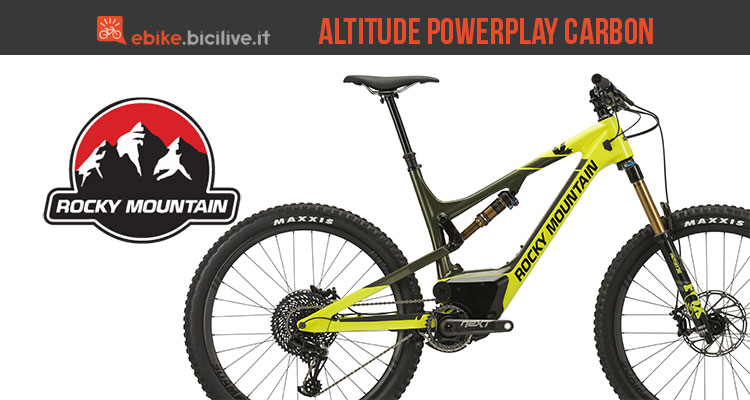 eMTB Rocky Mountain Altitude Powerplay Carbon 90 2018
