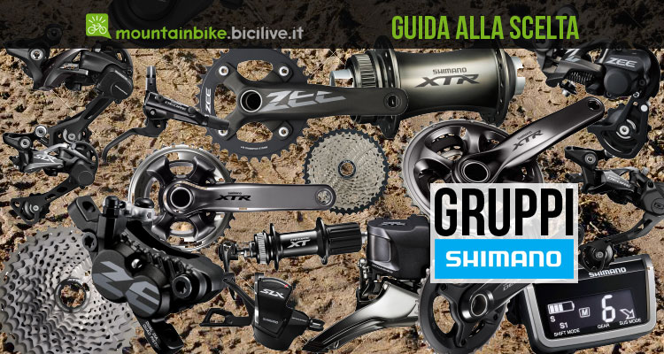 Guida alla scelta dei gruppi Shimano mtb: caratteristiche e prezzi
