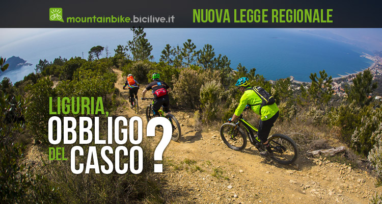 Bike park, assicurazioni e casco obbligatorio: la Liguria pioniera nelle leggi mtb