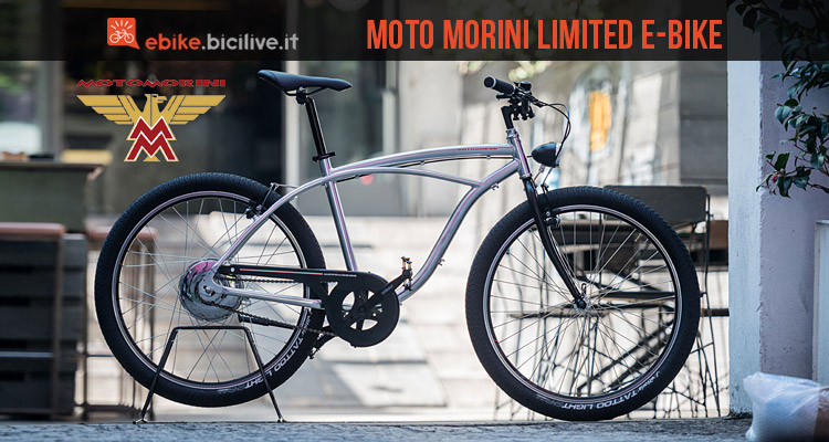 La prima ebike di Moto Morini, storico marchio made in Italy