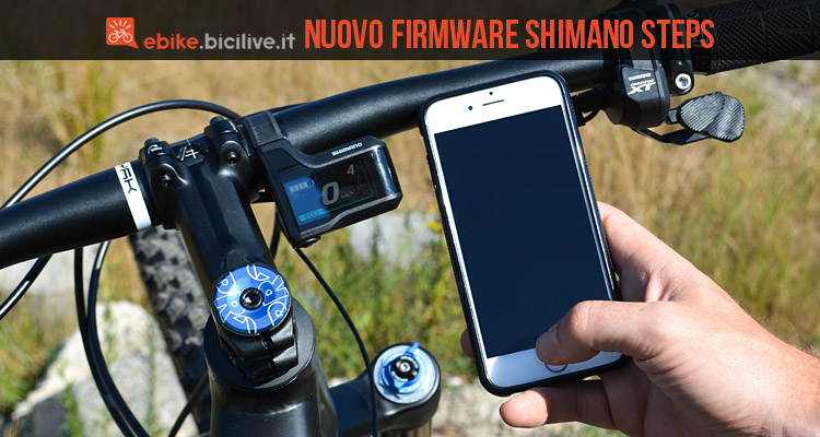 Nuovo firmware Shimano STEPS: variare l’assistenza in tempo reale