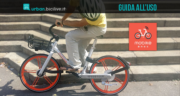 Guida all’uso del bike sharing libero di Mobike