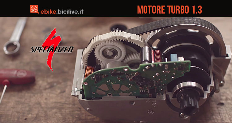 Nuovo motore elettrico Specialized Turbo 1.3