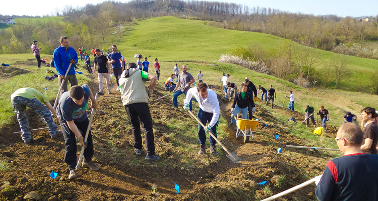 Corso Trail Building IMBA a Porretta Terme