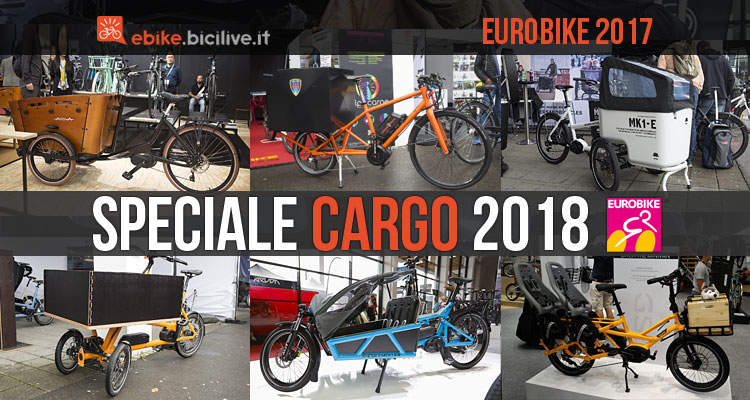 Eurobike: speciale bici cargo elettriche 2018