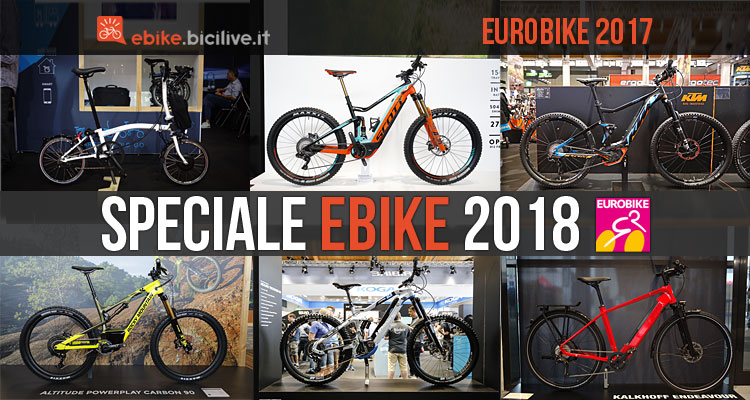 Eurobike: speciale bici elettriche 2018