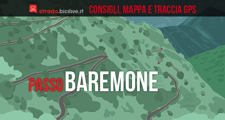 Passo Baremone in bici da corsa: mappe e consigli su come affrontarlo