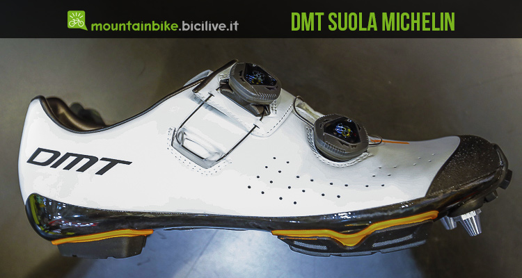 Scarpe mtb DMT 2018: ecco le DM1 con suola Michelin