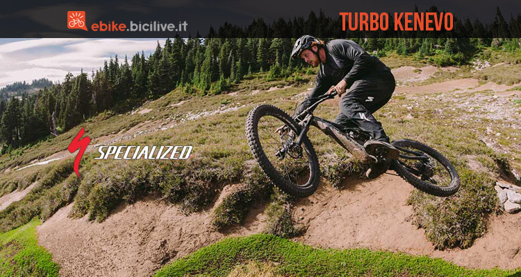Specialized Turbo Kenevo: una eMTB da 180 mm e ruote plus