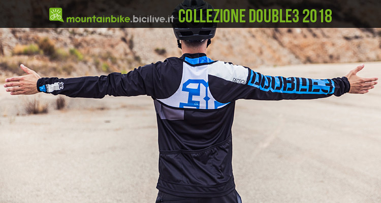 Abbigliamento mtb Double3: nuova collezione 2018