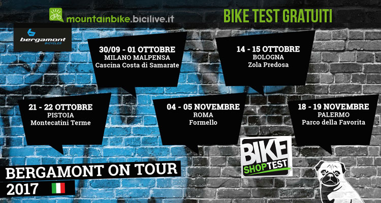 Bergamont on Tour insieme al Bike Shop Test 2017
