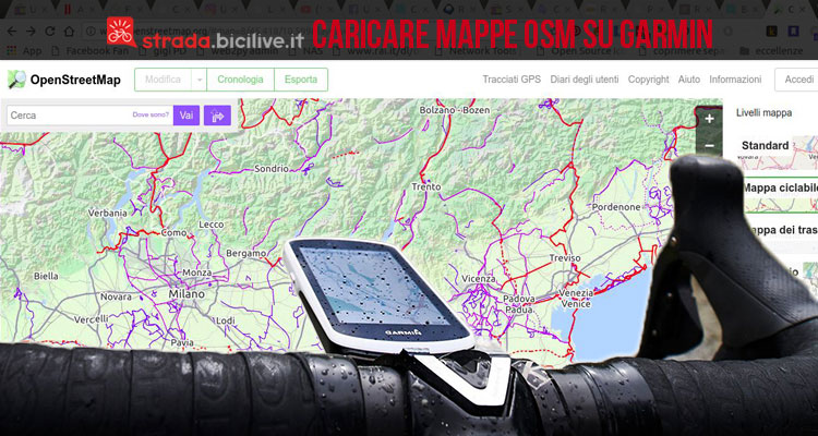 Come installare le mappe OSM sui GPS Garmin