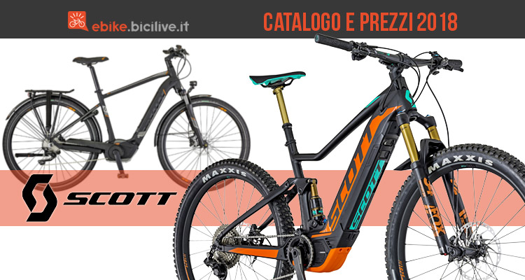 Bici elettriche Scott: catalogo e listino prezzi 2018