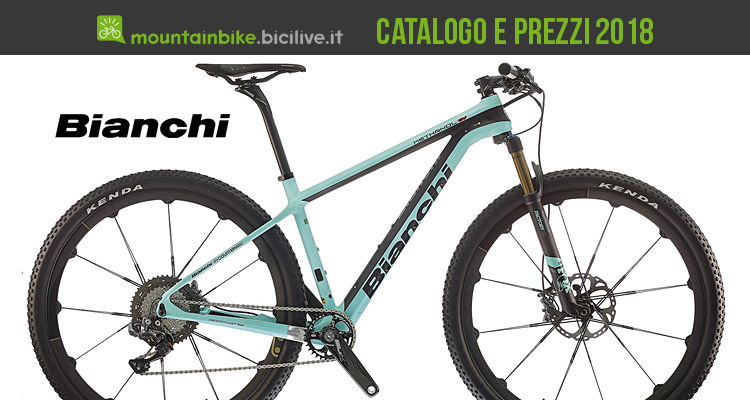 Bianchi: catalogo e listino prezzi mtb 2018