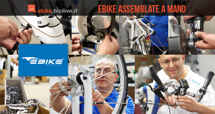 Ebike Das Original: la qualità assoluta dell’assemblaggio a mano