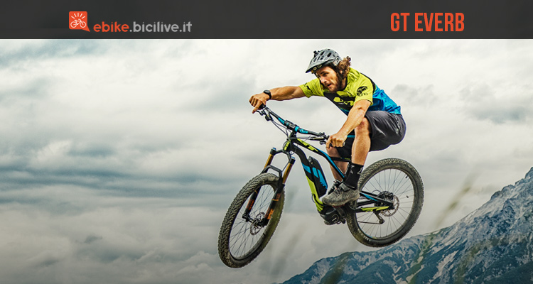 Arriva da GT la nuova eMTB eVerb con motore Shimano