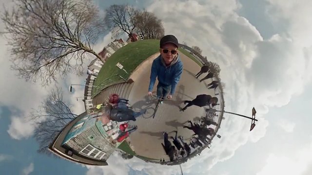 Il mondo psichedelico ripreso a 360° con 6 GoPro