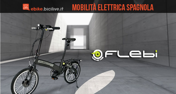 Flebi: bici pieghevoli a pedalata assistita, con stile