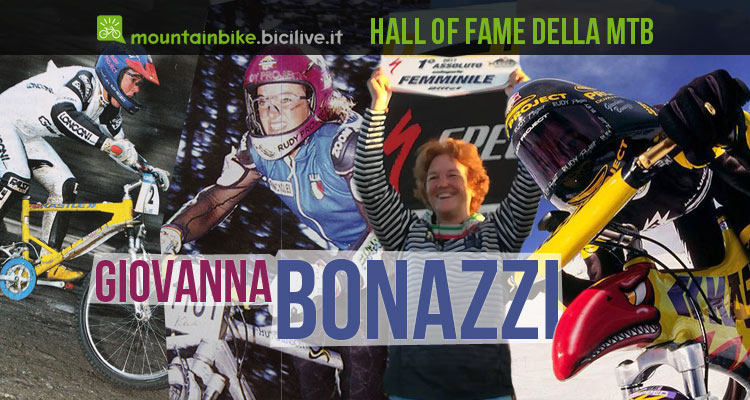 Giovanna Bonazzi nella Hall of Fame della mtb festeggiata al 25° Randagio Day