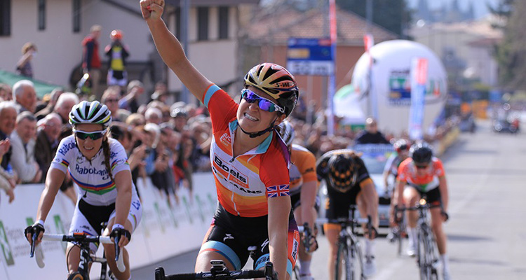 Elizabeth Armitstead leader della Coppa del Mondo