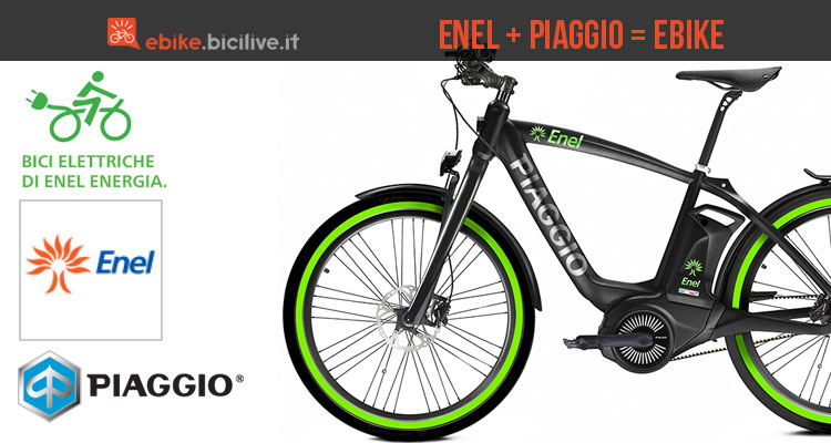 Piaggio + Enel Energia = arriva in Italia la bici elettrica del futuro?
