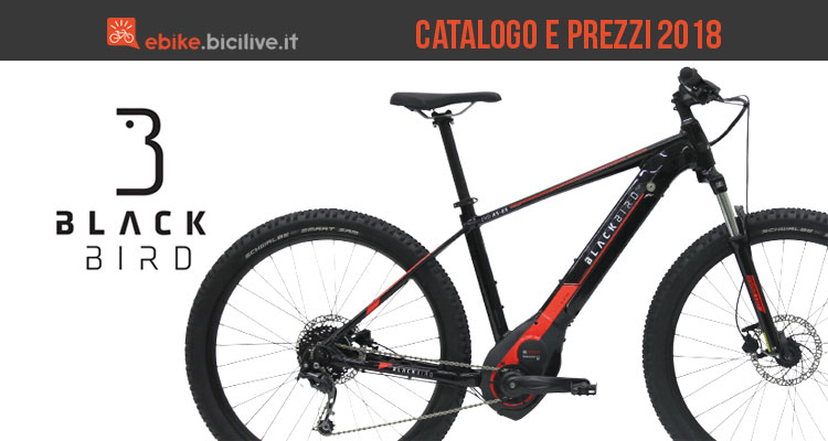 Black Bird ebike: catalogo e listino prezzi 2018