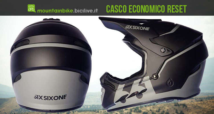 661 Reset, casco integrale economico per downhill