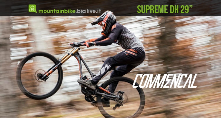 Commencal Supreme DH 29″ per un 2018 all’insegna della velocità