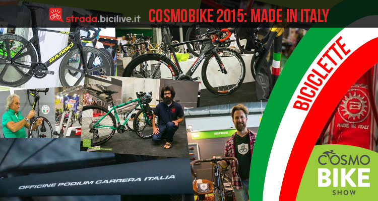 CosmoBike 2015: le biciclette Made in Italy